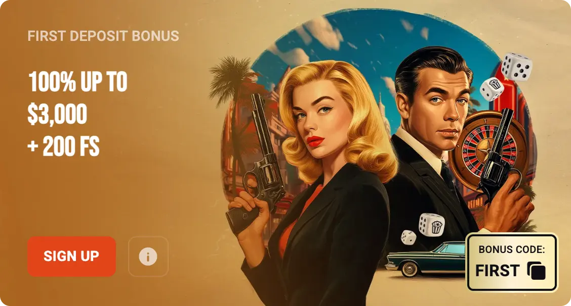 HollyWin promo code for first deposit bonus